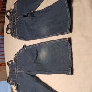 2 Key boys overalls size 8